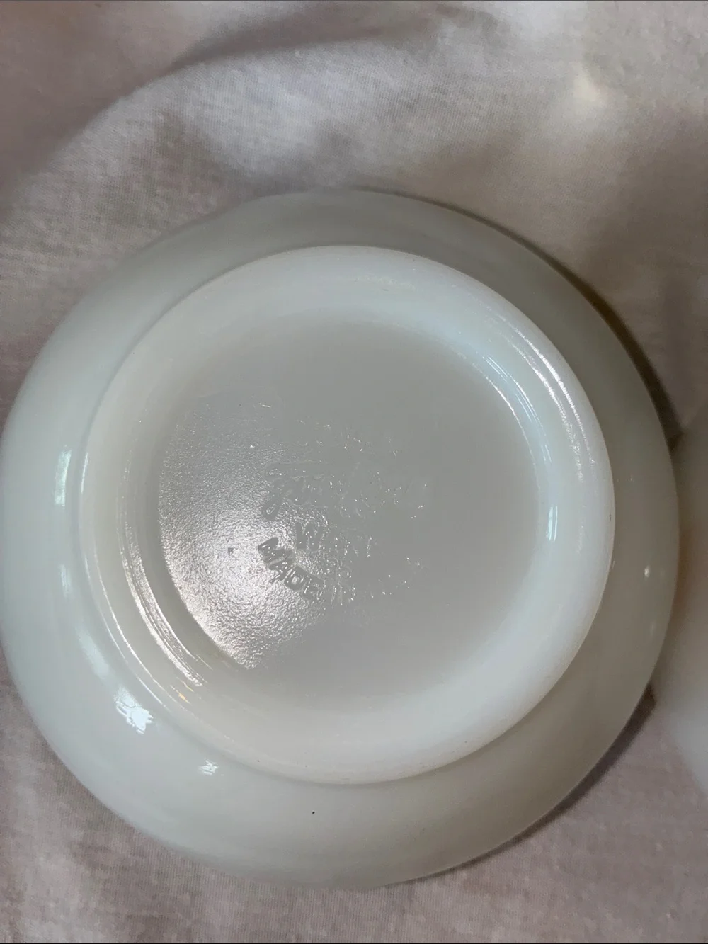 Pair of Vintage Fire King Wheat Bowls
